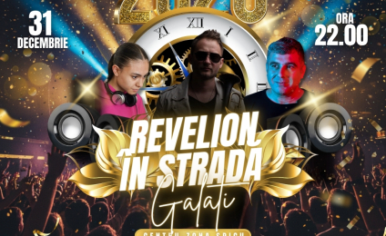 Revelion în centrul orașului